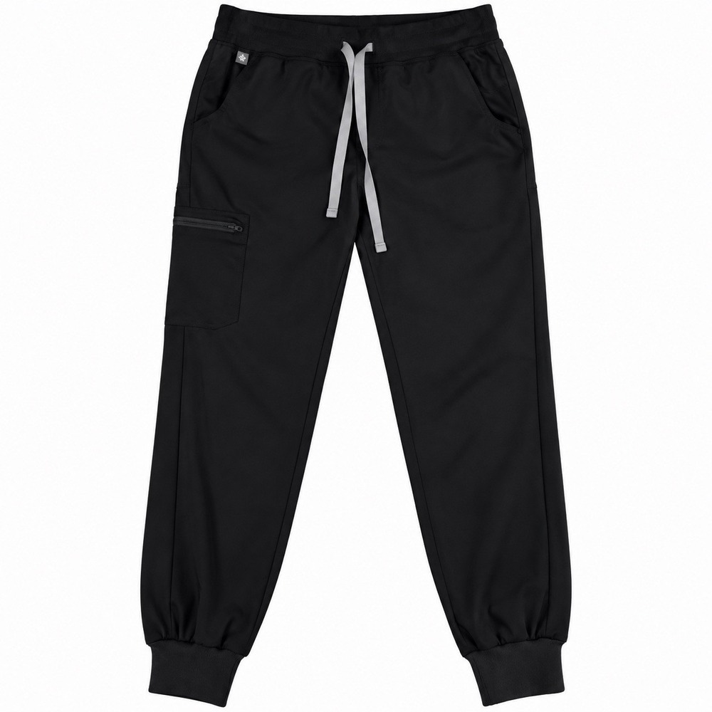 Figs Technical Collection Zamora Jogger Scrub Pants in Black Size Xs Pet